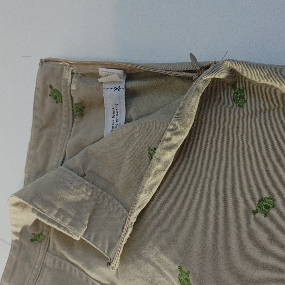 J Crew Embroidered Turtle Miniskirt - Picture 6 of 8